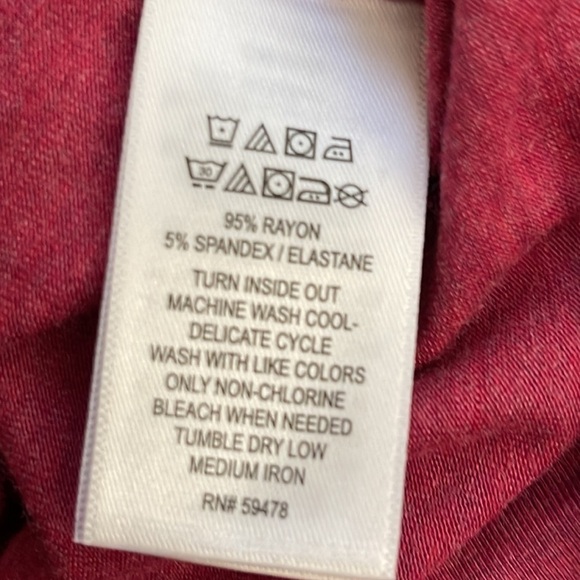 C & C California Tee Shirt Dress Short Sleeves with Chest Pocket Size Medium - Picture 7 of 9